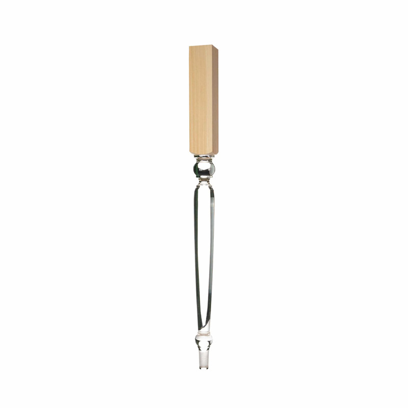 Old English Style Acrylic Dining Table Leg - Species:Pine